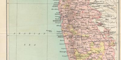 Kaart van Moembaai presidentskap