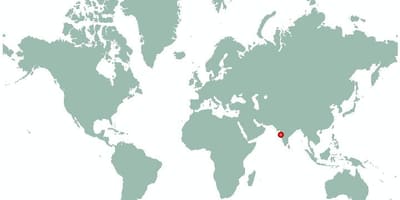 Mumbai op die wêreld kaart